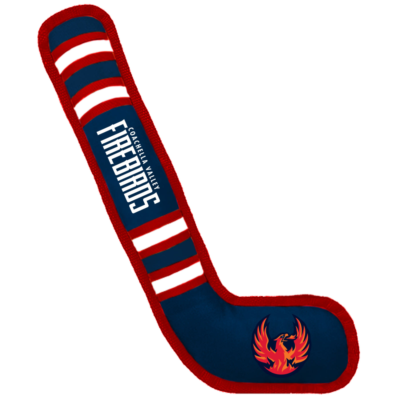 Coachella Valley Firebirds Hockey Stick Dog Toy