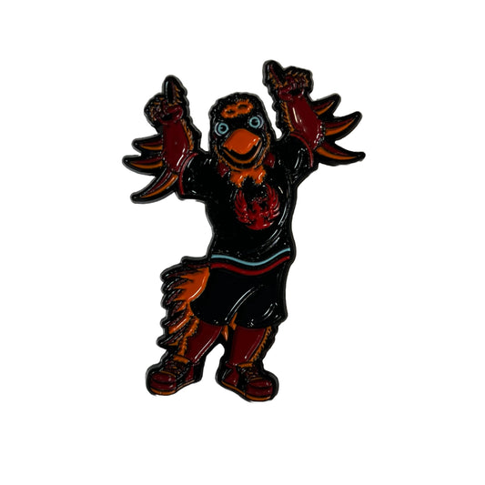 Coachella Valley Firebirds Fuego Outfit Pin