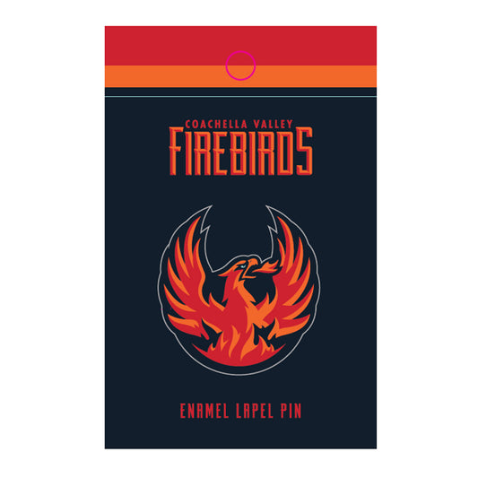 Coachella Valley Firebirds Logo Pin