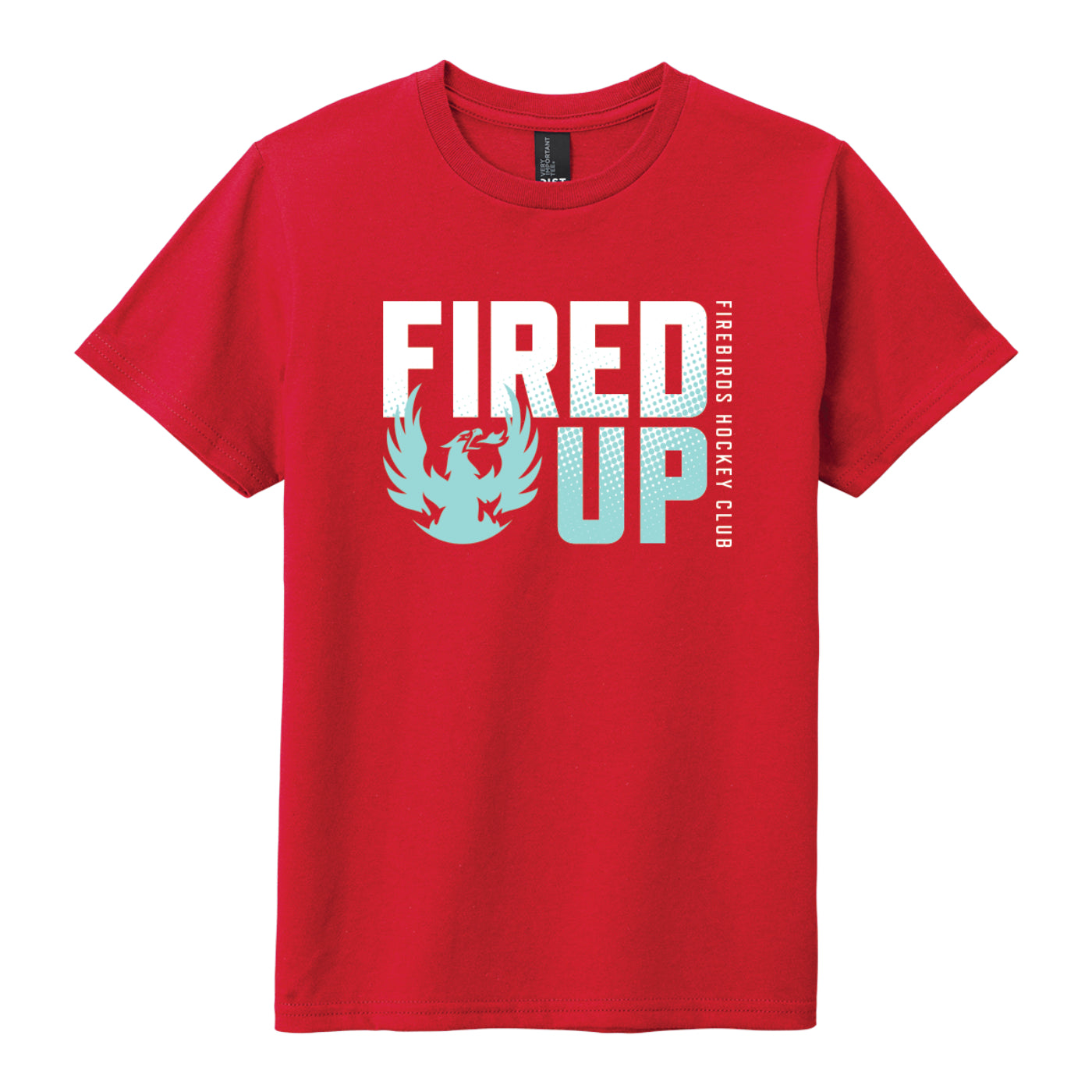 Coachella Valley Firebirds Fired Up Kids Red Tee