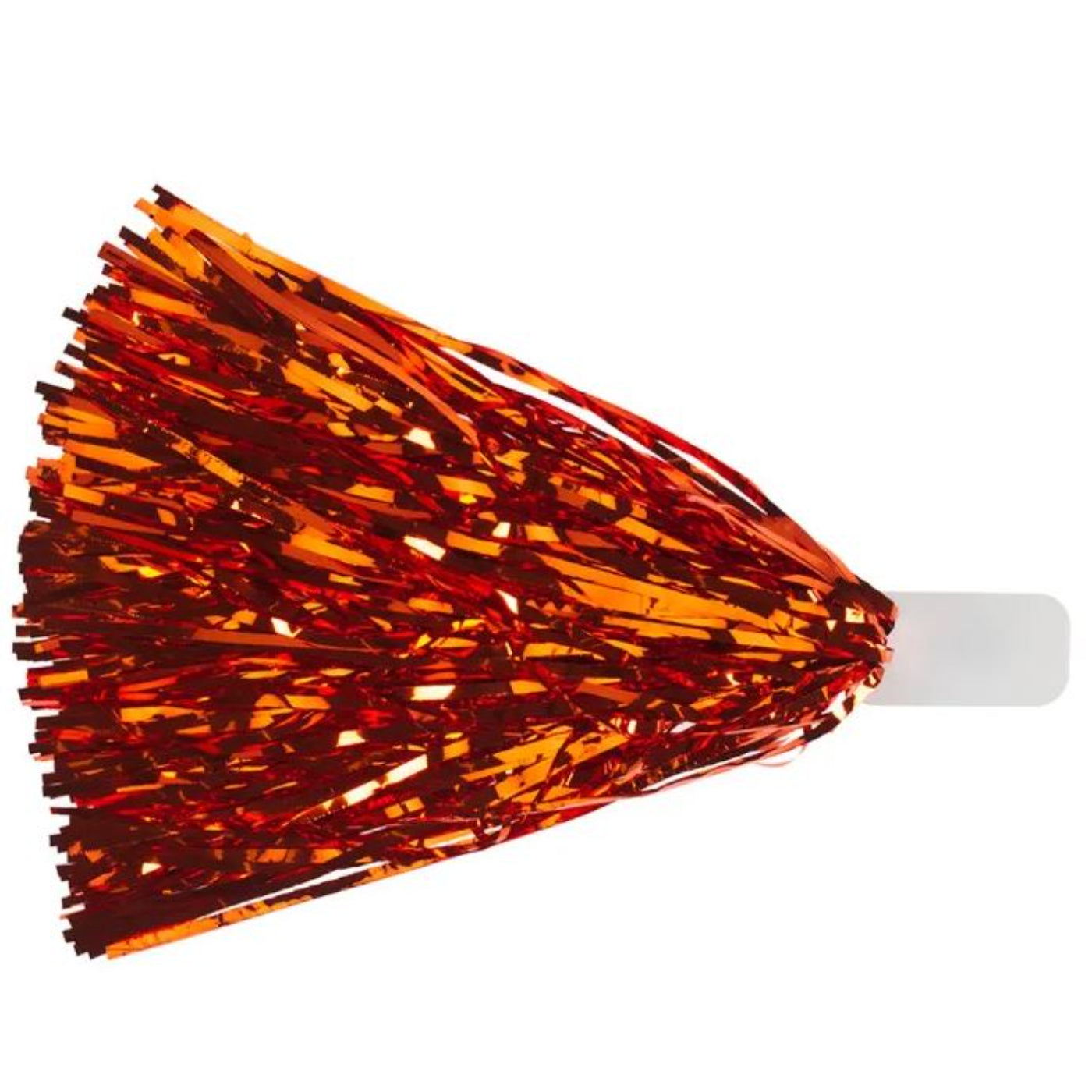 Coachella Valley Firebirds Red and Orange Metallic Pom Pom