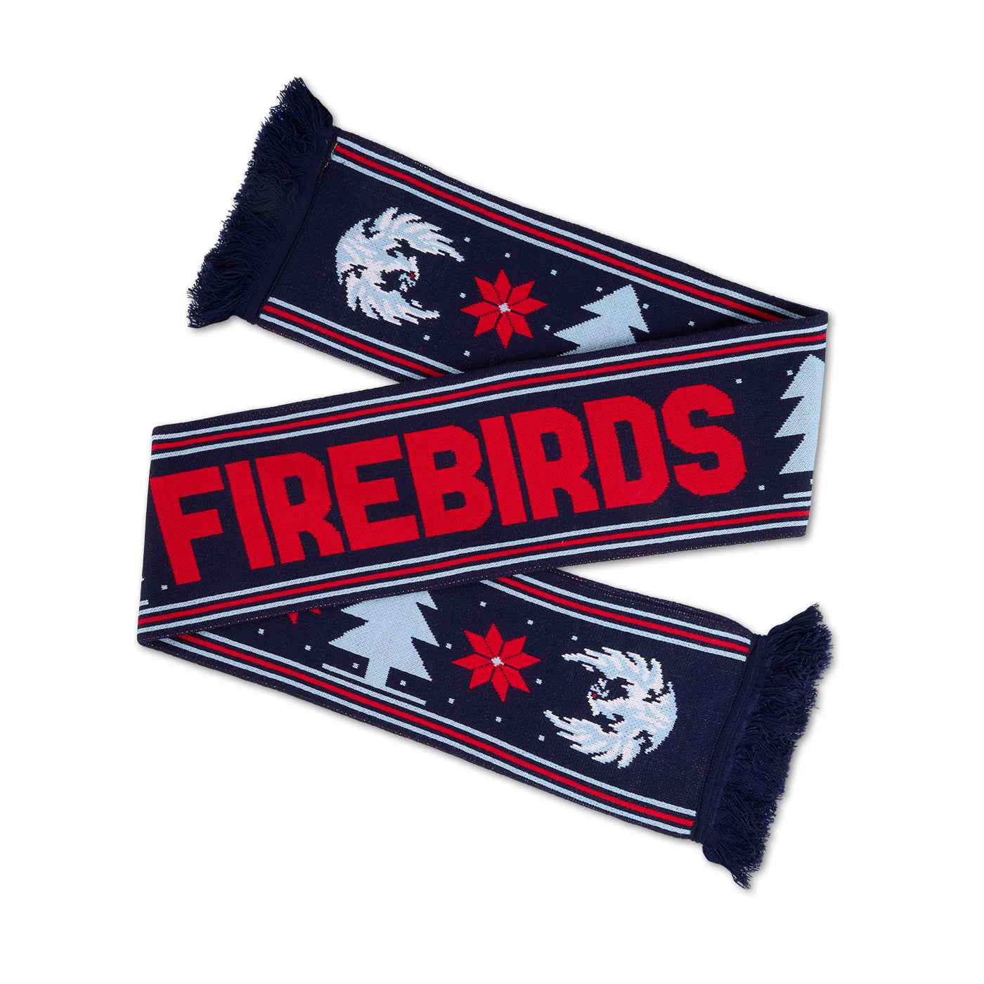Coachella Valley Firebirds Ugly Christmas Sweater Scarf