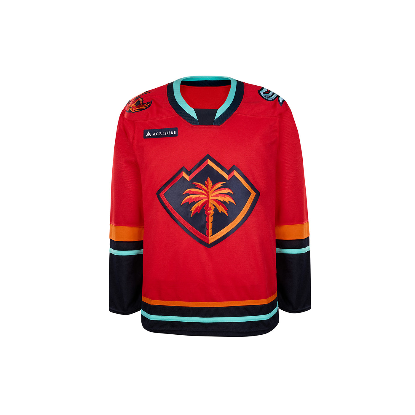 Coachella Valley Firebirds Authentic Third Red Alert CCM Jersey