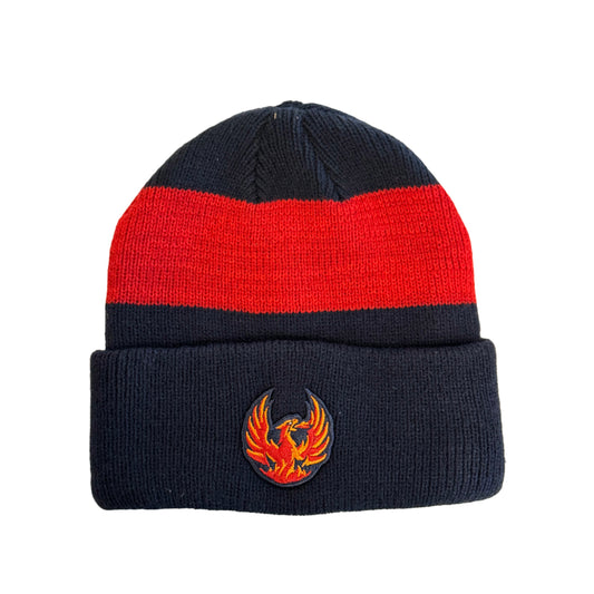 Coachella Valley Firebirds Primary Navy Red Cuff Beanie