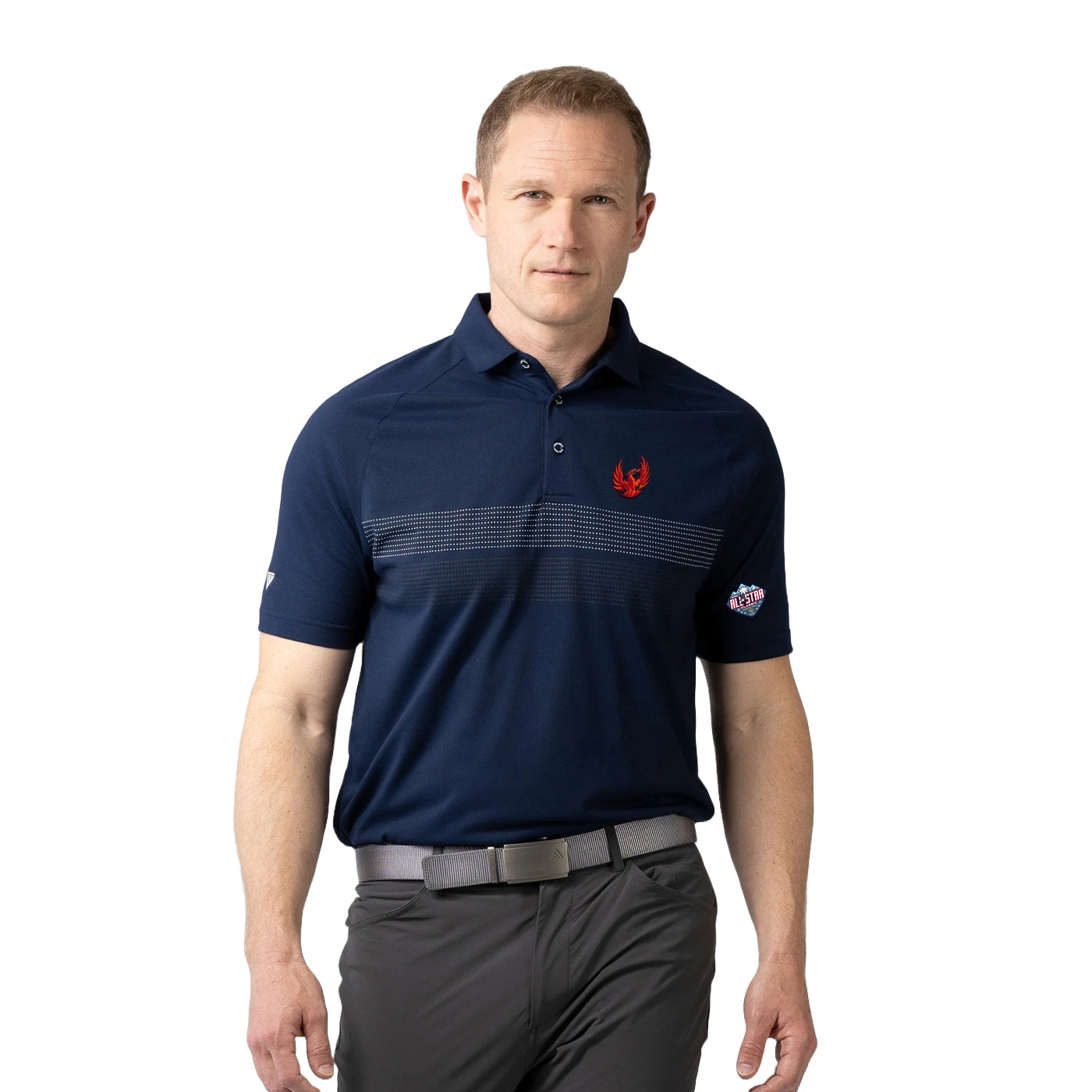 Coachella Valley Firebirds All Star Mason Polo Navy