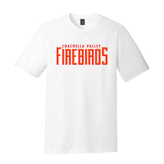 Coachella Valley Firebirds Wordmark T-Shirt White