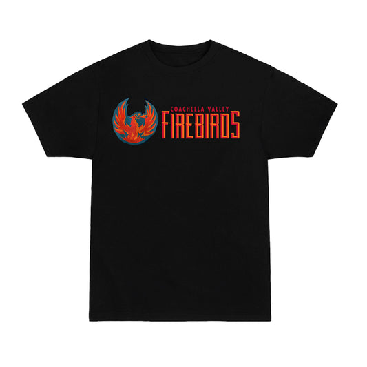 Coachella Valley Firebirds Horizontal LU Black Tee