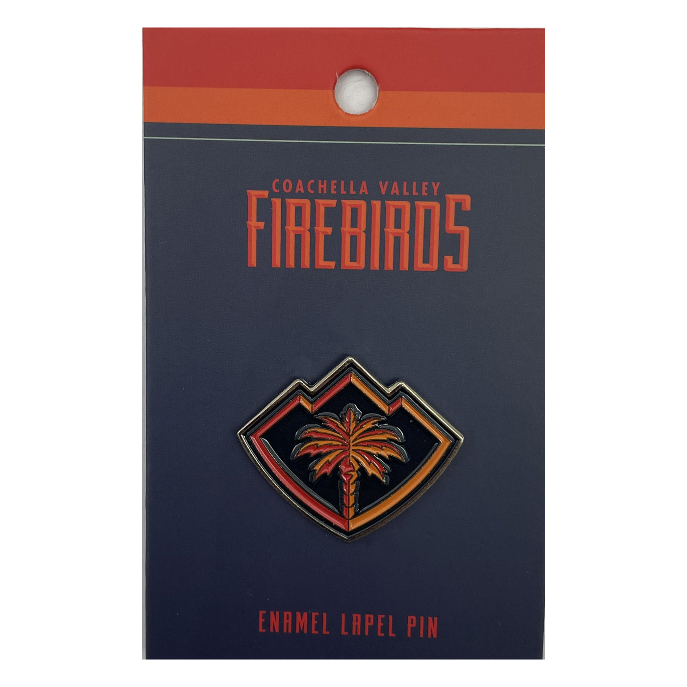 Coachella Valey Firebirds Palm Tree Logo Pin
