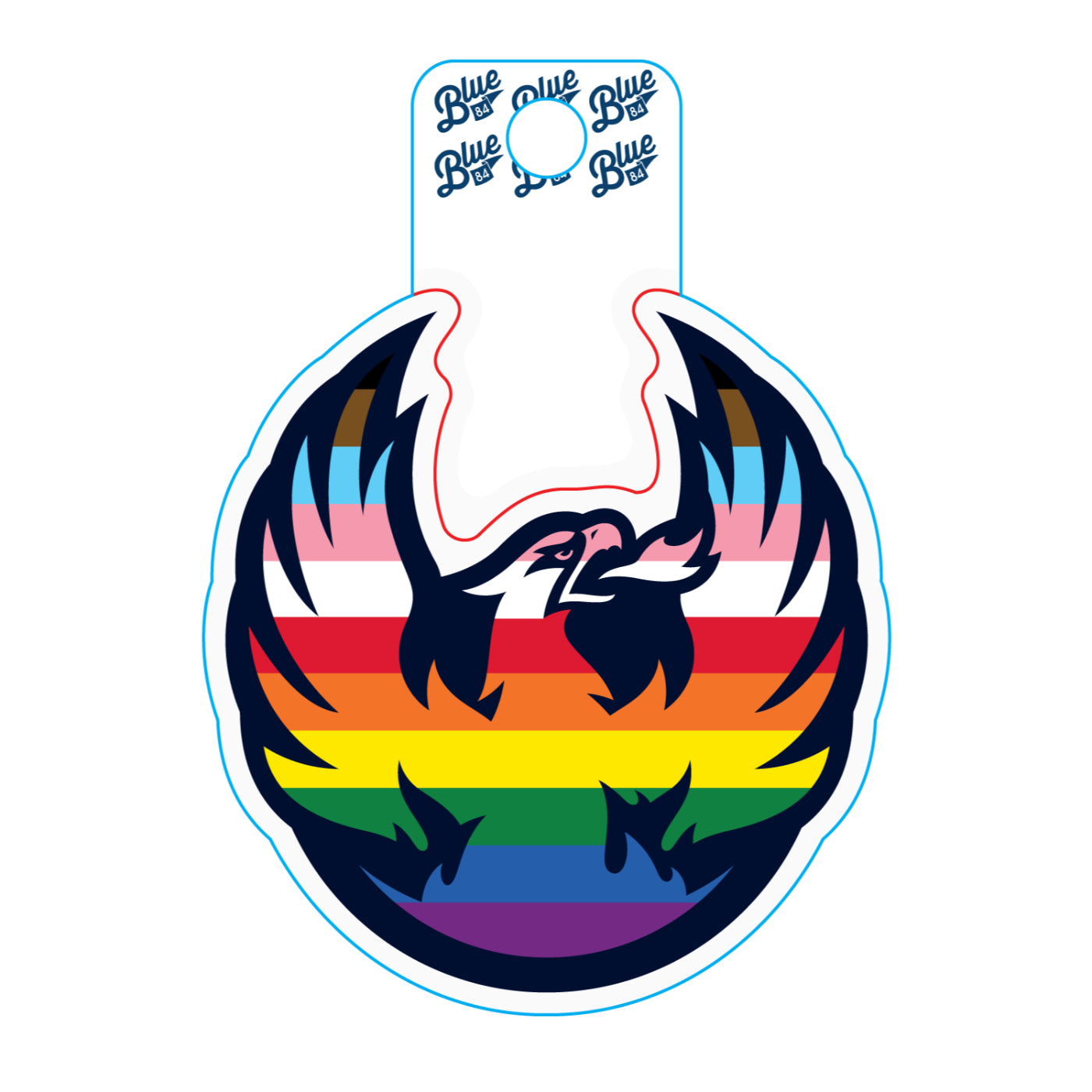 Coachella Valley Firebirds Primary Pride Sticker