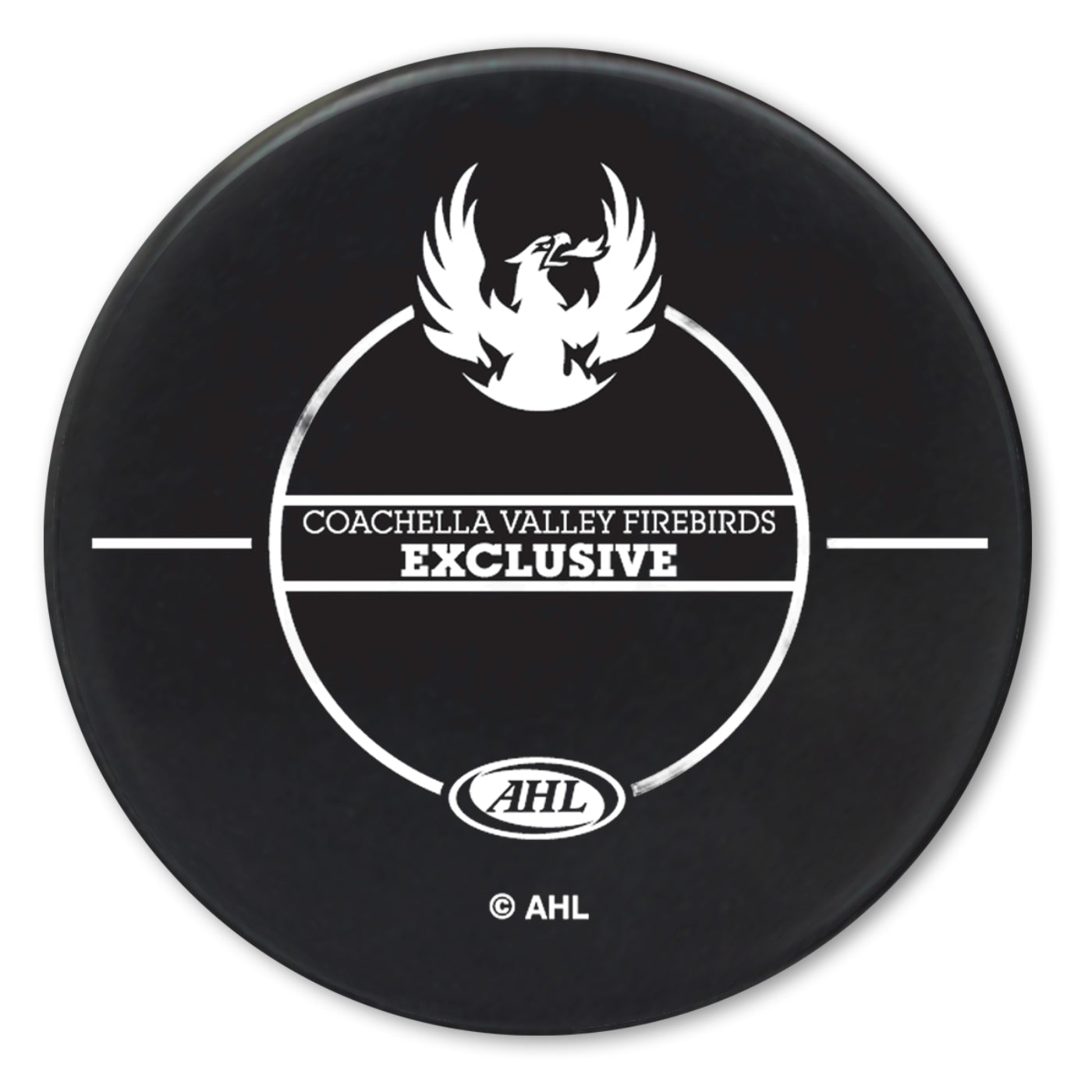 Coachella Valley Firebirds 2026 Playoffs Puck