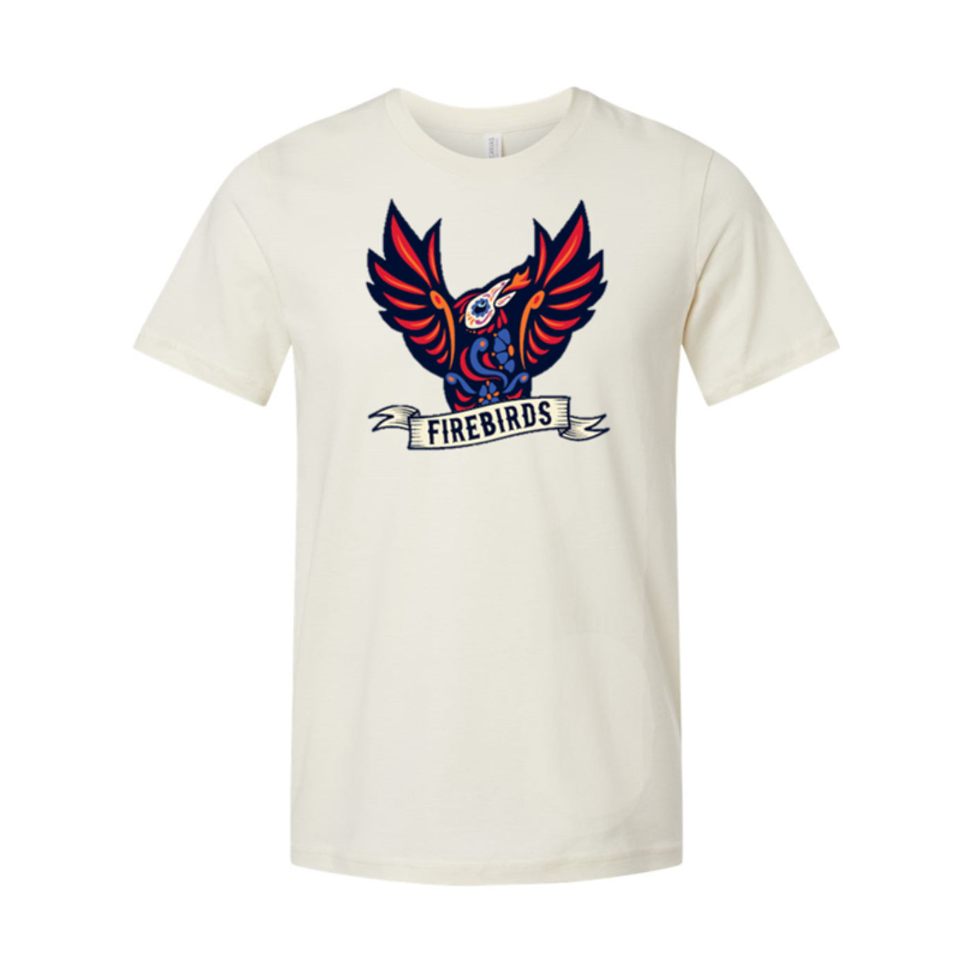 Coachella Valley Firebirds Día de Los Muertos CC White Tee