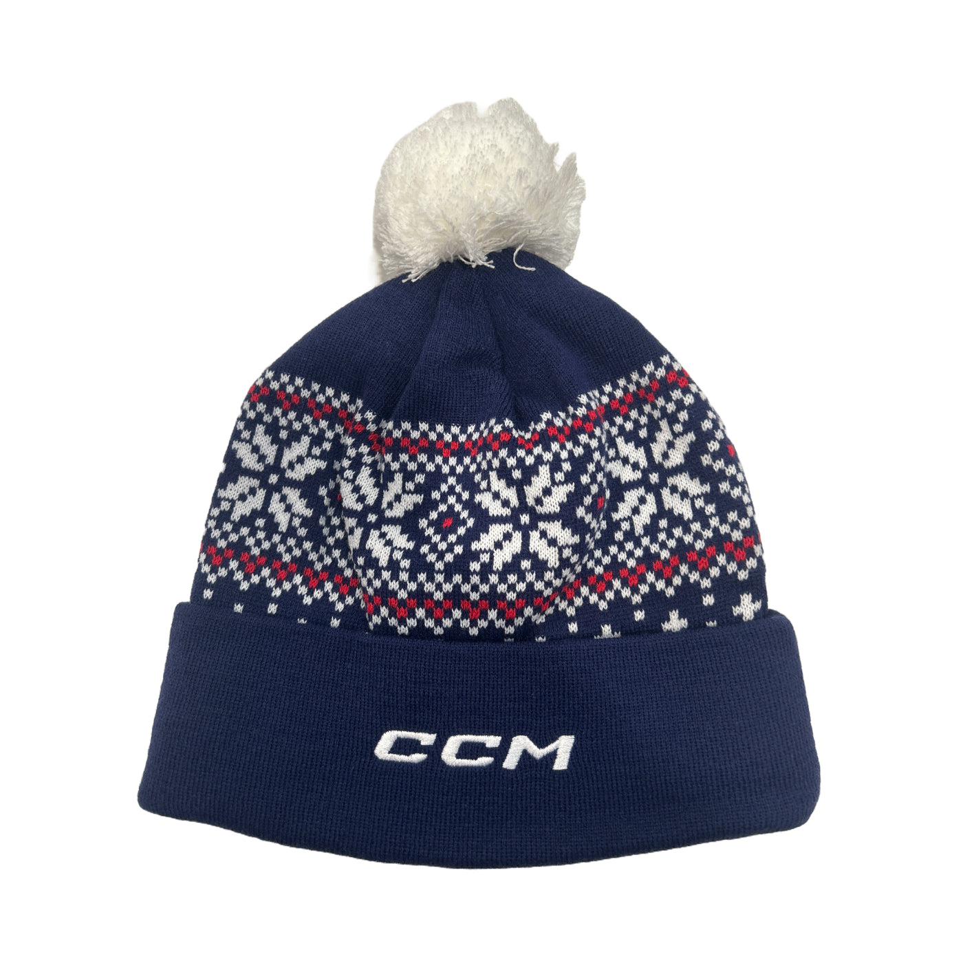 Coachella Valley Firebirds CCM Snowflake Pom Beanie