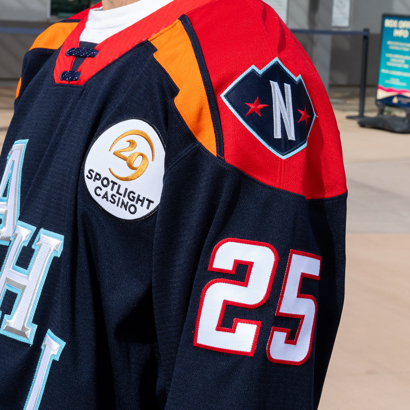The 2025 AHL All Star North Division Authentic Blank Jersey