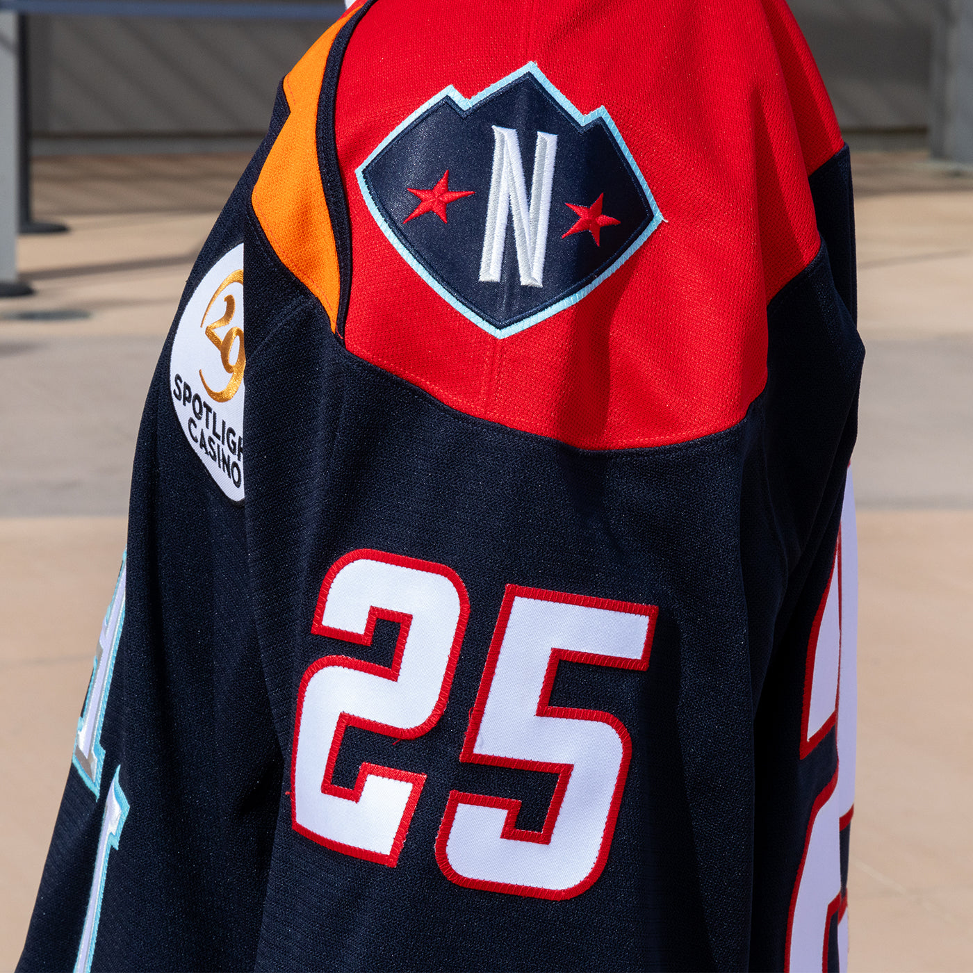 The 2025 AHL All Star North Division Authentic Blank Jersey