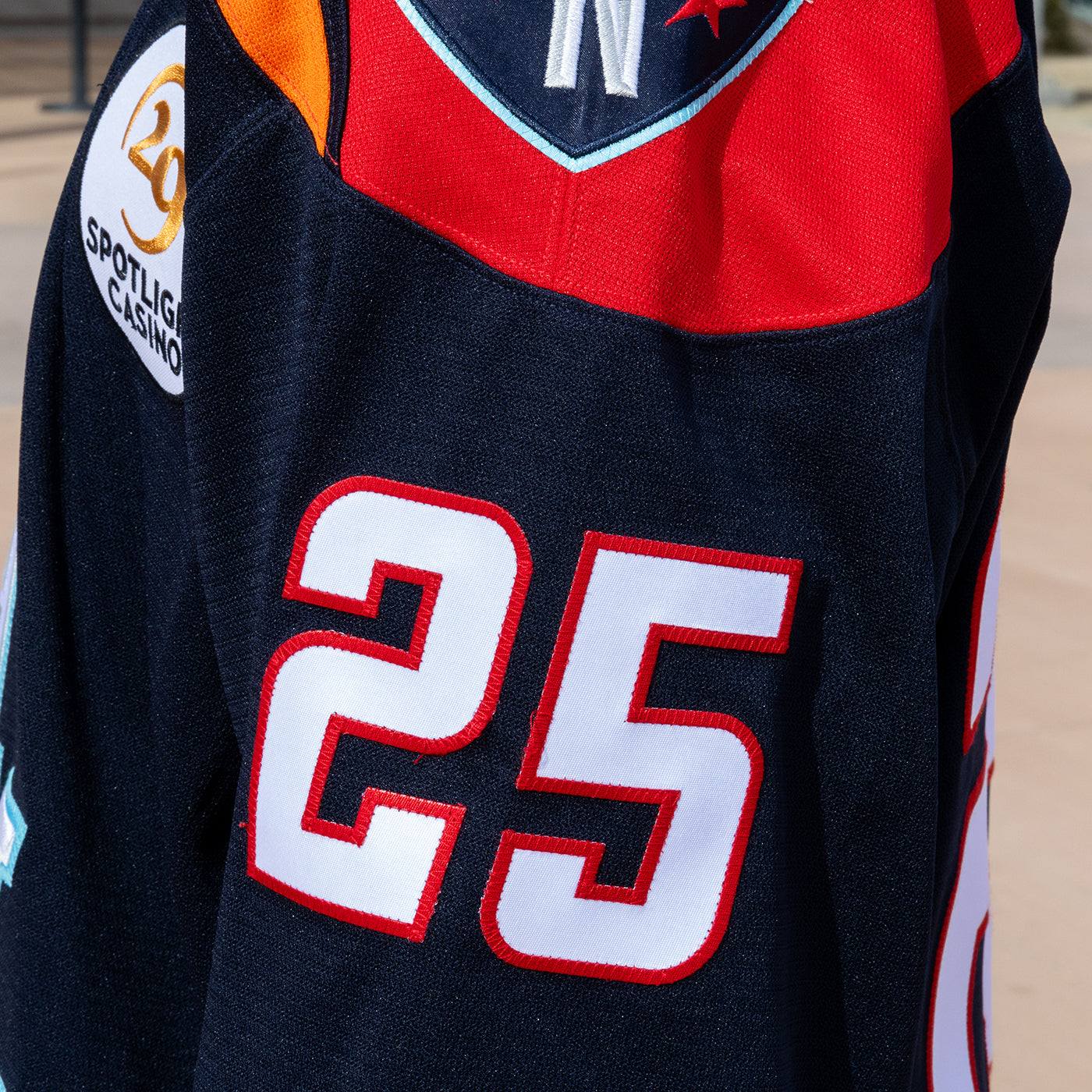 The 2025 AHL All Star North Division Authentic Blank Jersey