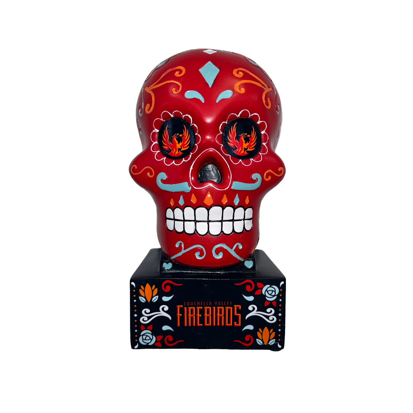 Coachella Valley Firebirds Sugar Skull Statue