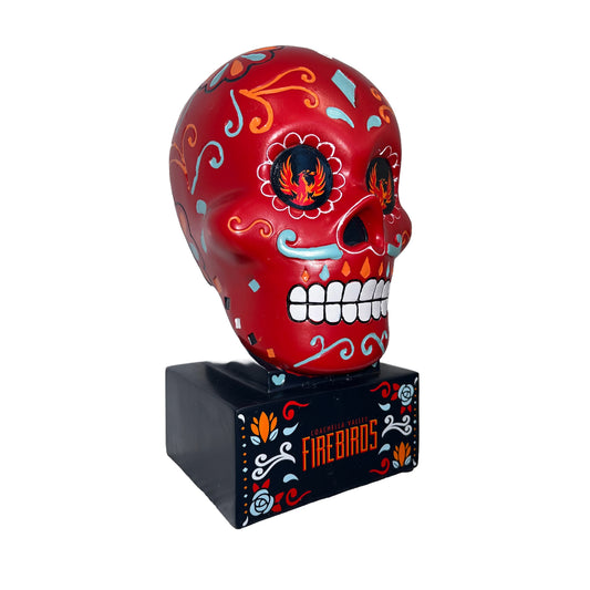 Coachella Valley Firebirds Sugar Skull Statue