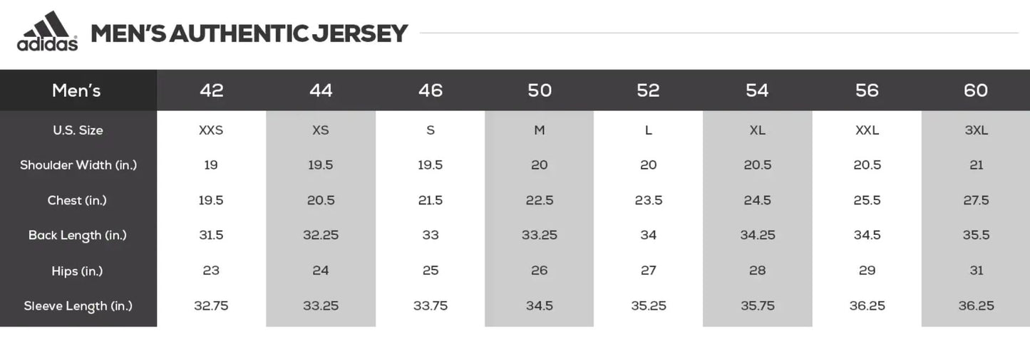 Seattle Kraken Adidas Blank Away Jersey