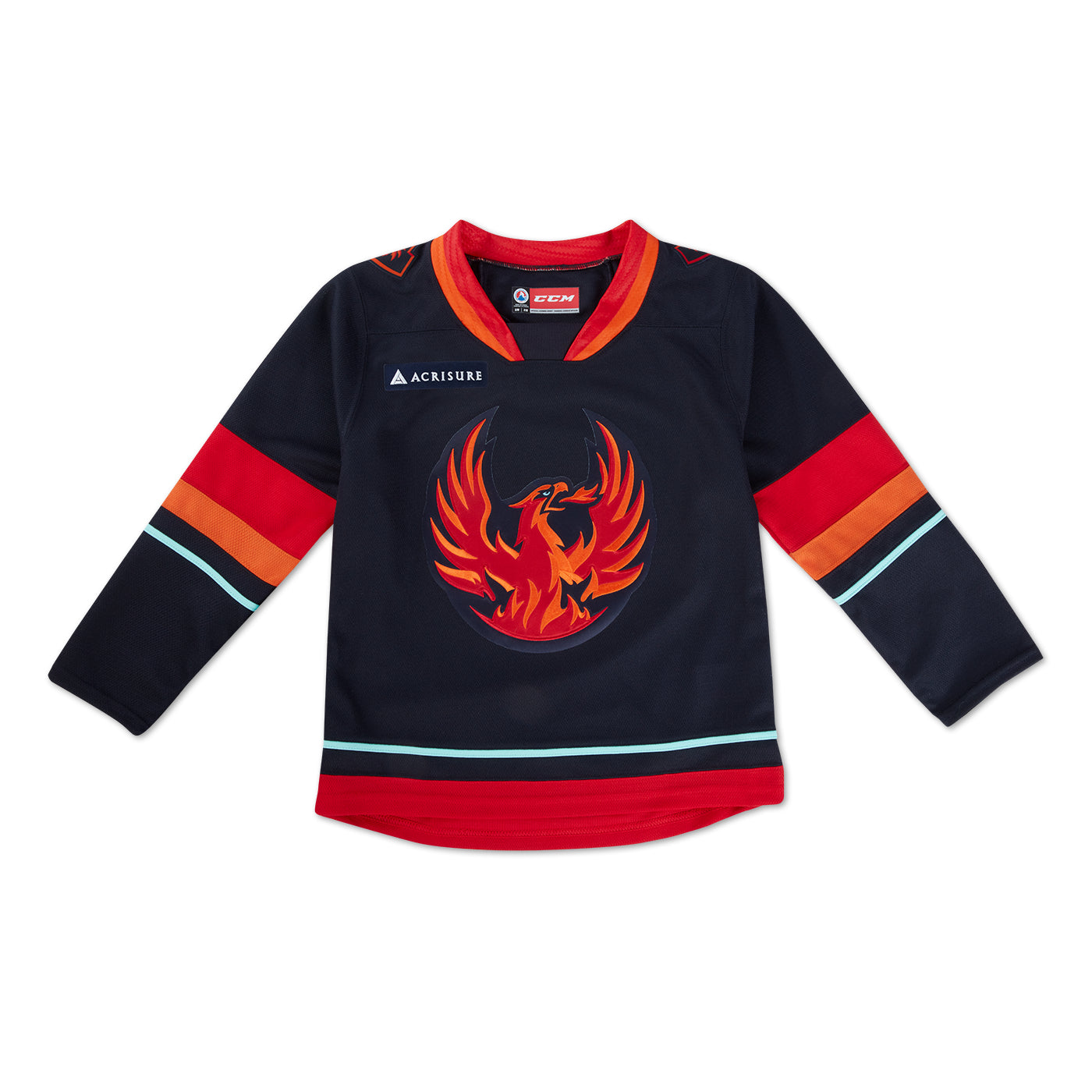 Coachella Valley Firebirds Customized CCM Youth Dark Jersey