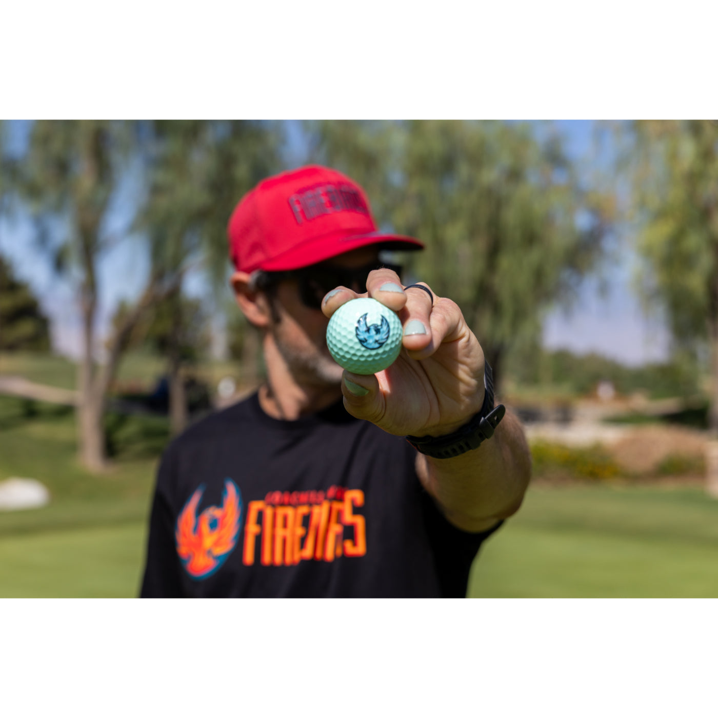 Coachella Valley Firebirds Ice Blue Golf Ball 3-Pack