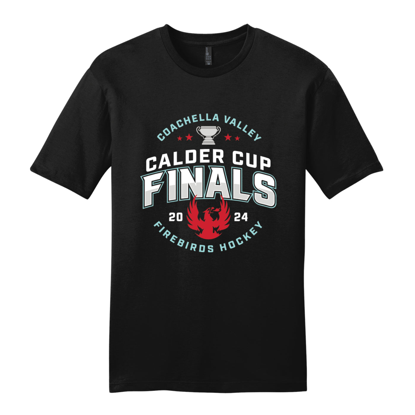 Coachella Valley Firebirds 2024 Calder Cup Finals Black Tee