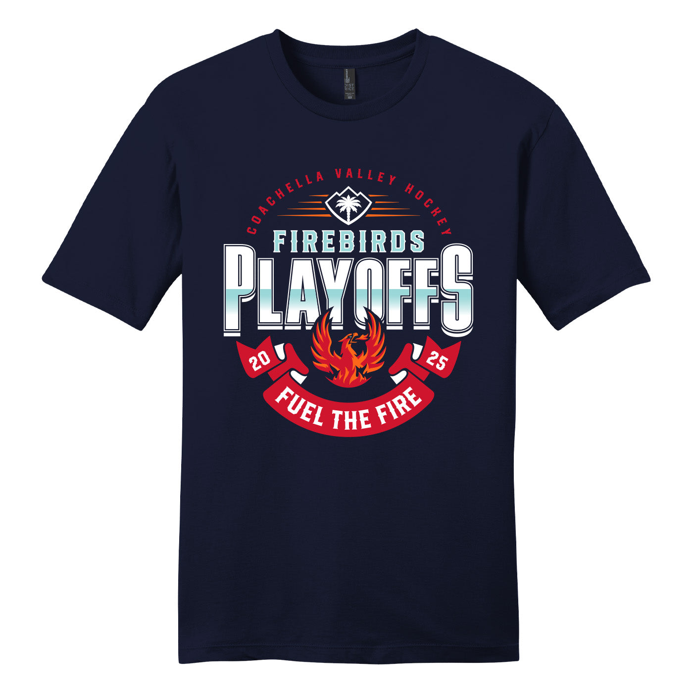 Coachella Valley Firebirds 2025 Playoffs Tee
