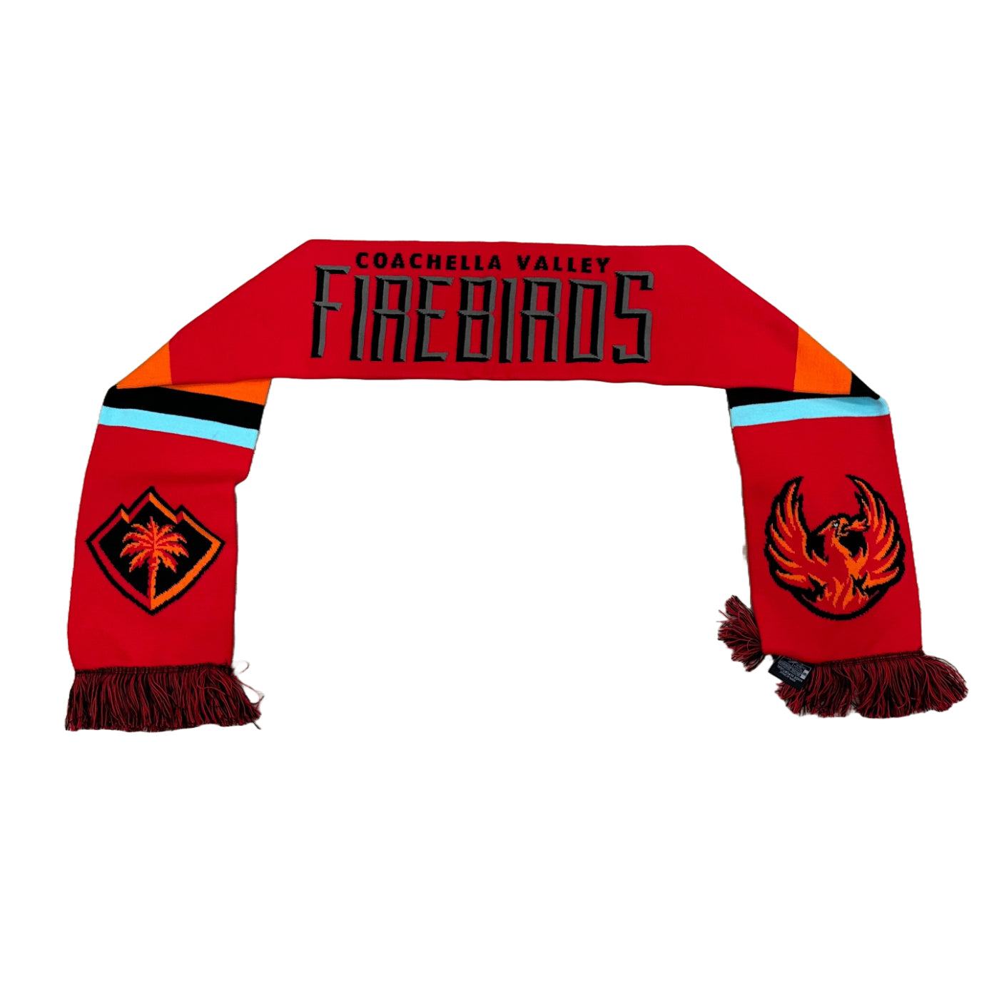 Coachella Valley Firebirds Red Jersey Scarf