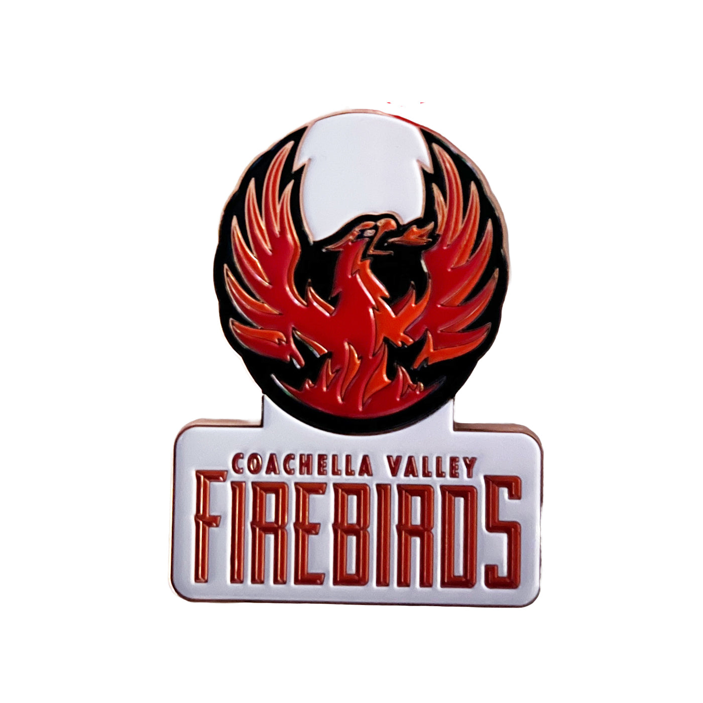 Coachella Valley Firebirds 3 inch Soft Enamel Ornament