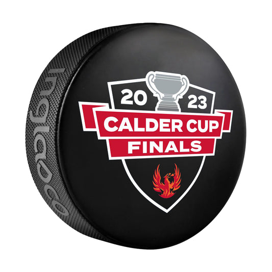 Coachella Valley Firebirds Calder Cup Finals Lock Up Puck