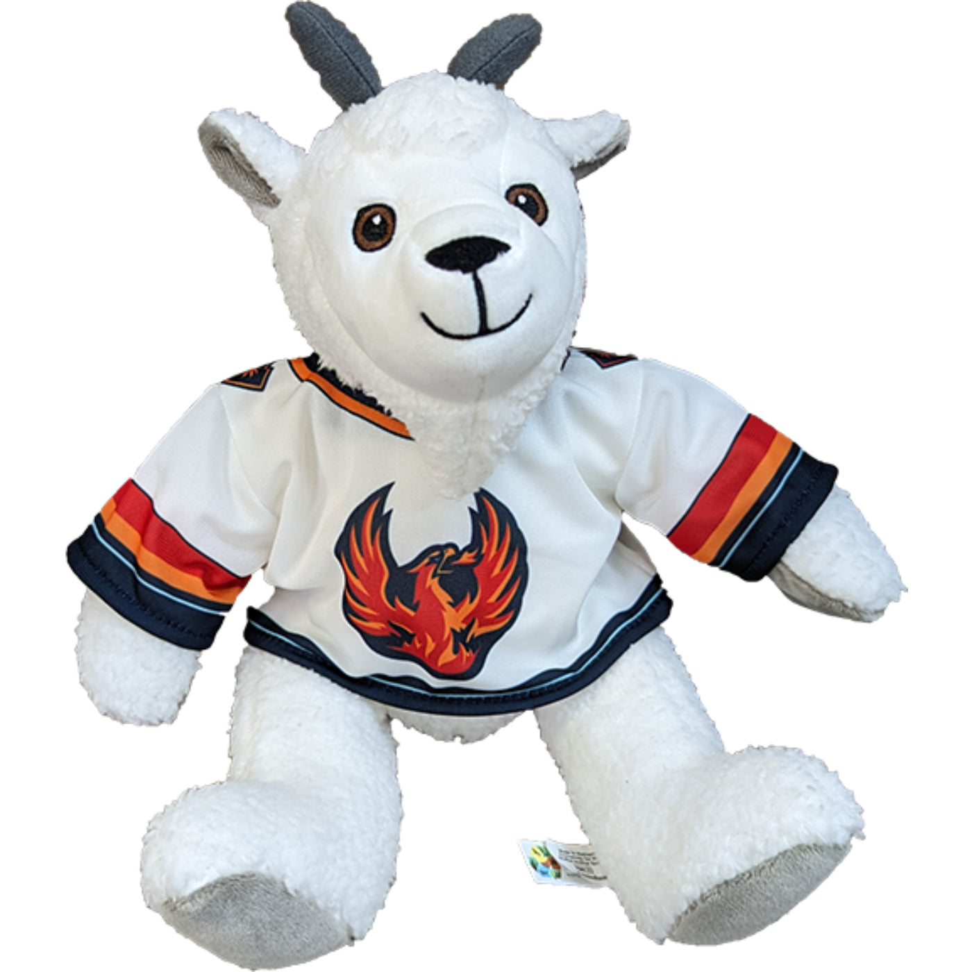 Coachella Valley Firebirds Mountain Goat with White Jersey