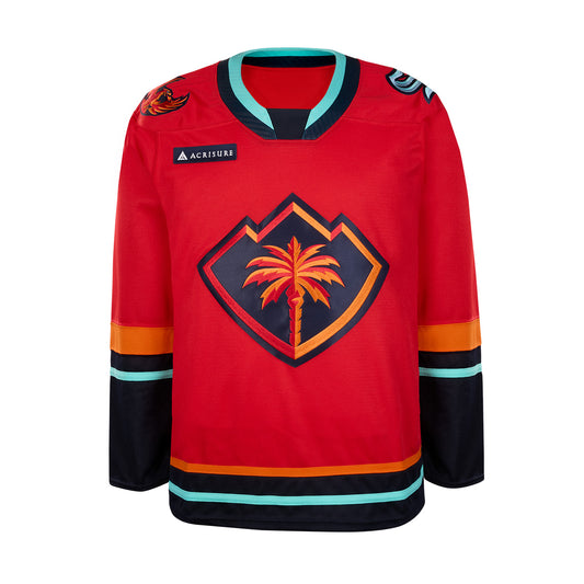 Coachella Valley Firebirds Authentic Third Red Alert CCM Jersey