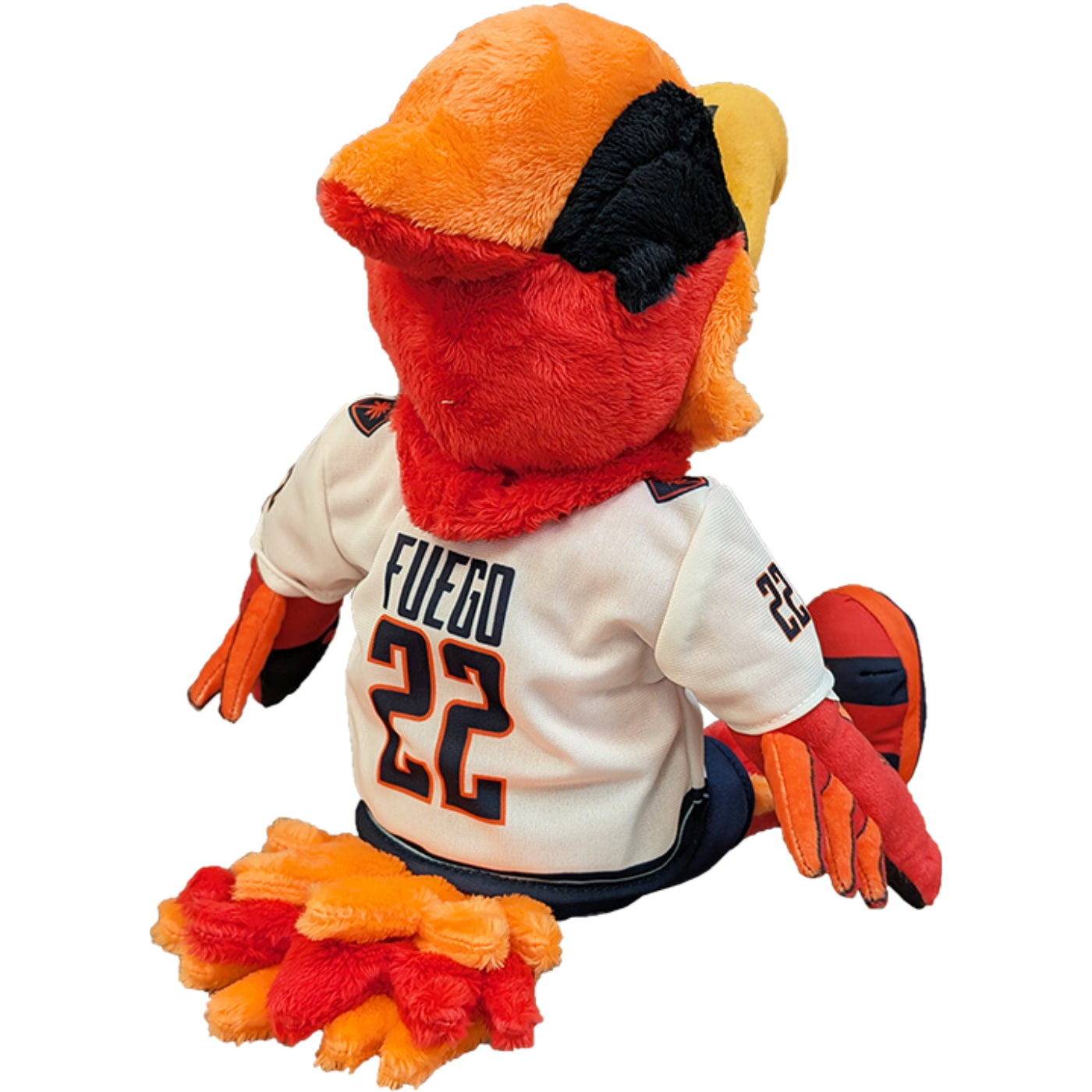 Coachella Valley Firebirds 12 inch Fuego Plush - White