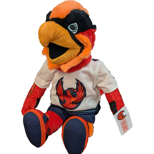 Coachella Valley Firebirds 12 inch Fuego Plush - White