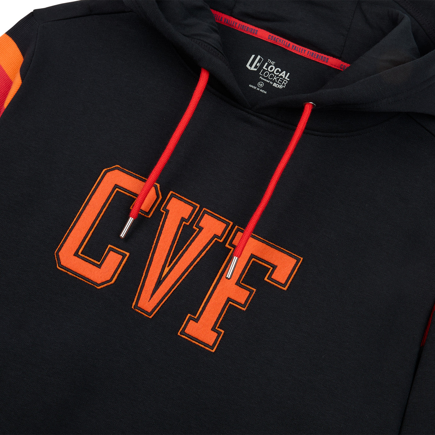 Coachella Valley Firebirds Felt Applique Hoodie