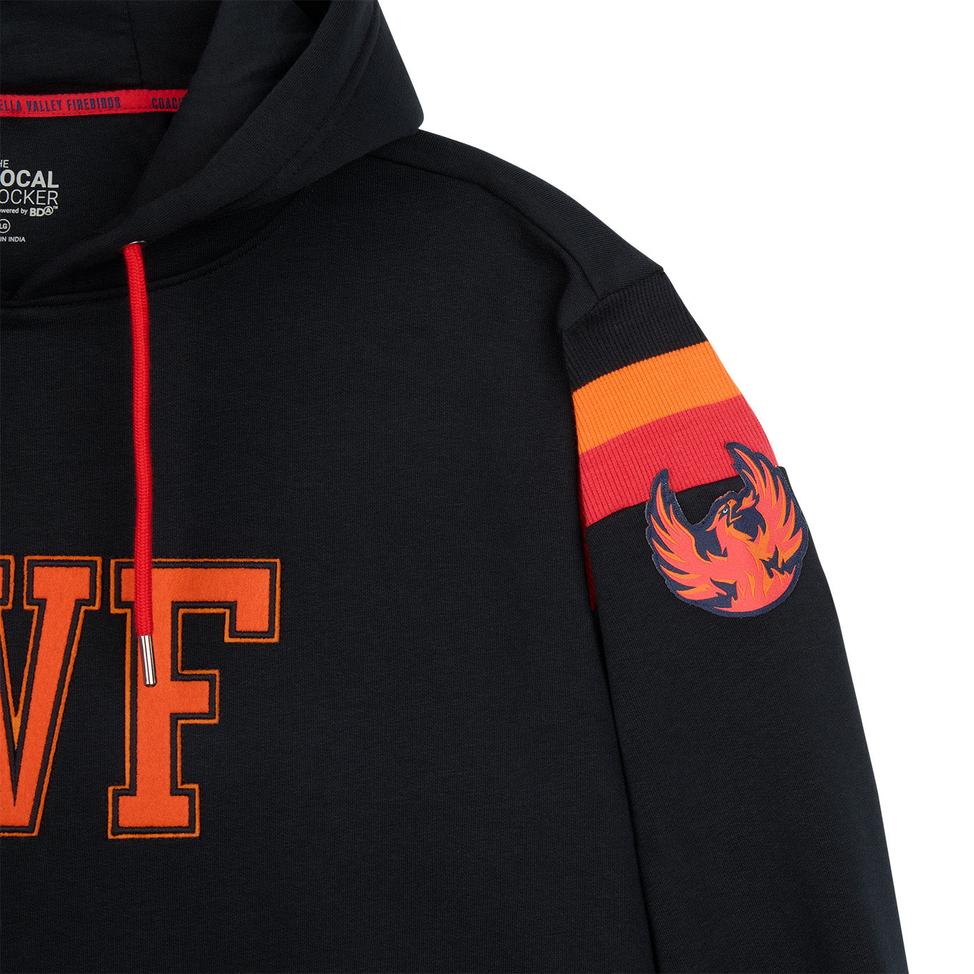 Coachella Valley Firebirds Felt Applique Hoodie