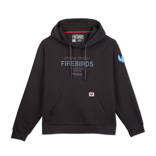 Coachella Valley Firebirds Oversized Black Hoodie