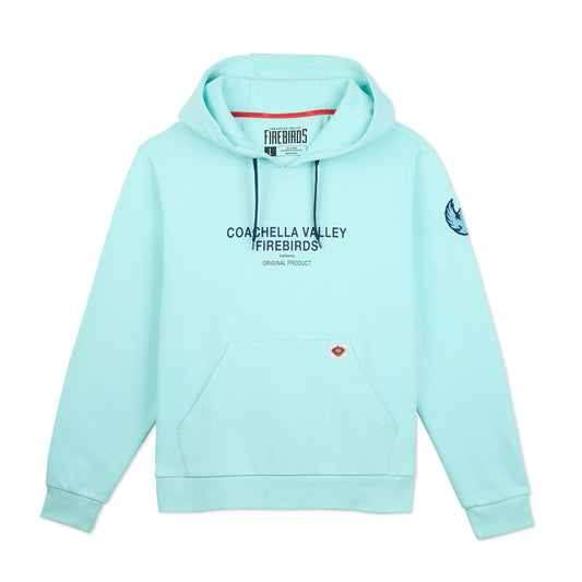 Coachella Valley Firebirds Oversized Ice Blue Hoodie