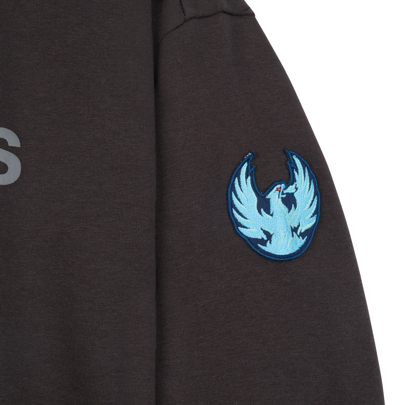 Coachella Valley Firebirds Womens Washed Black Crewneck