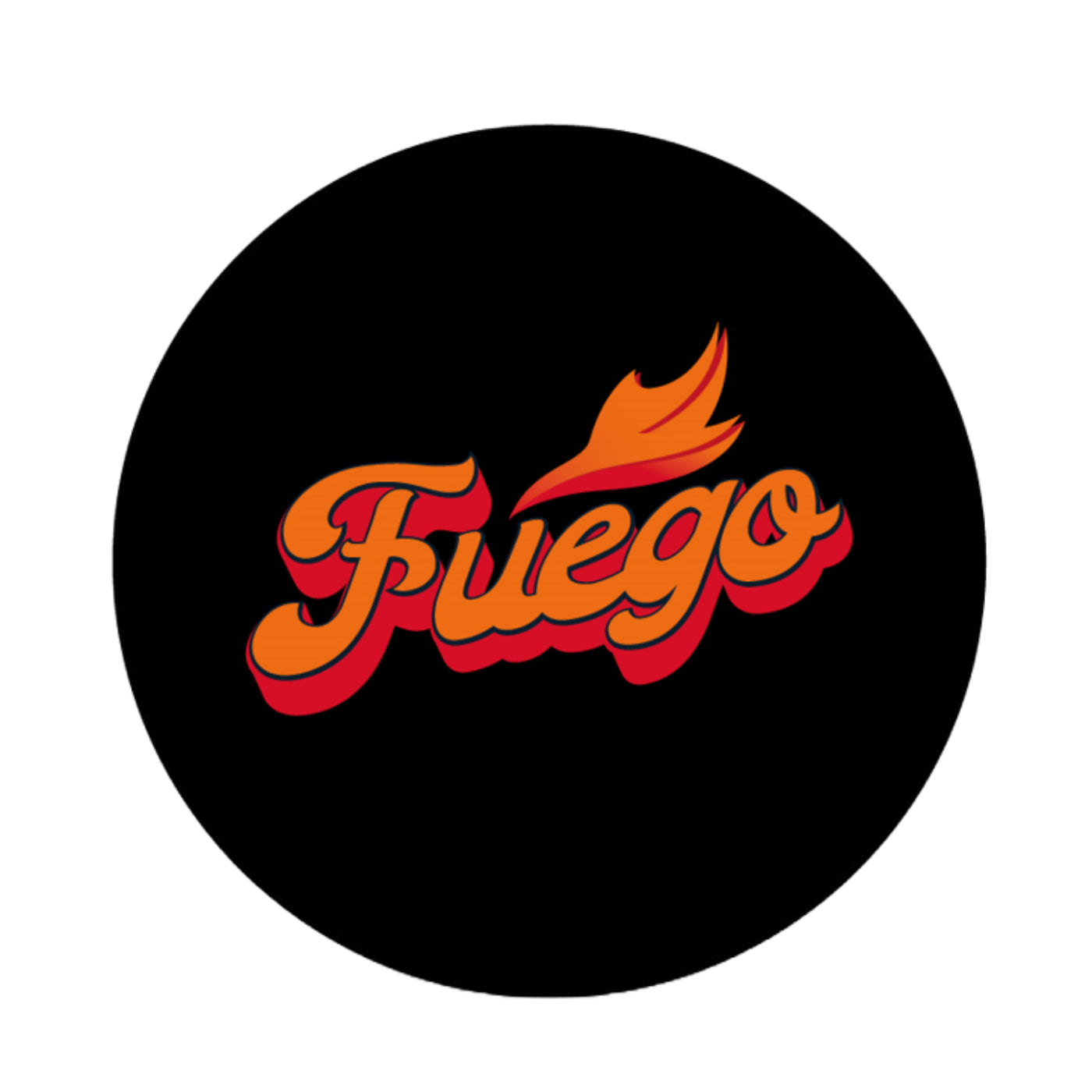 Coachella Valley Firebirds Fuego Signature Navy Puck