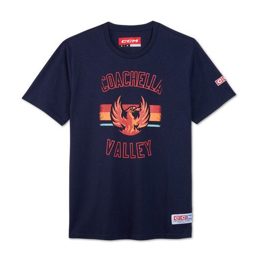 Coachella Valley Firebirds CCM Jersey Stripe Tee