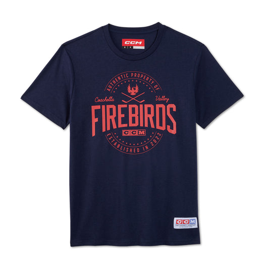 Coachella Valley Firebirds CCM Label Tee