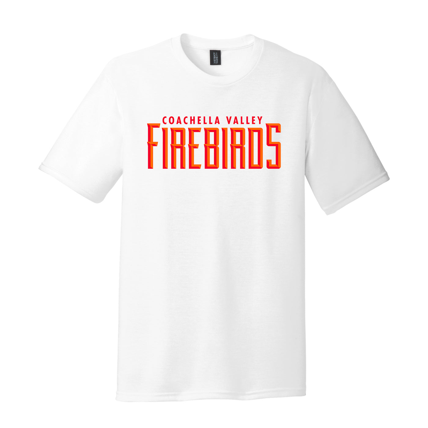 Coachella Valley Firebirds Wordmark T-Shirt White