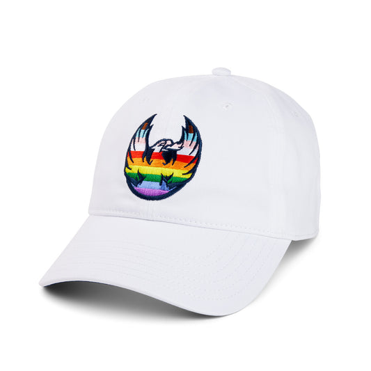 Coachella Valley Firebirds Pride White Hat