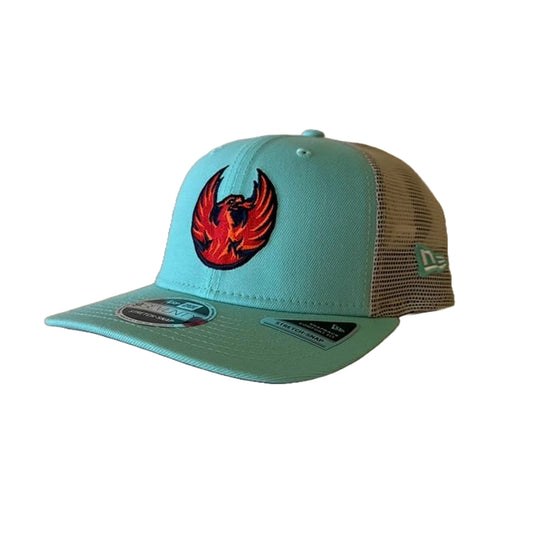 Coachella Valley Firebirds New Era Ice Blue 970 Trucker