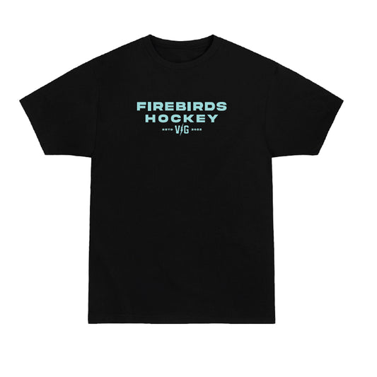 Coachella Valley Firebirds VGHC Firebirds Hockey Black Tee