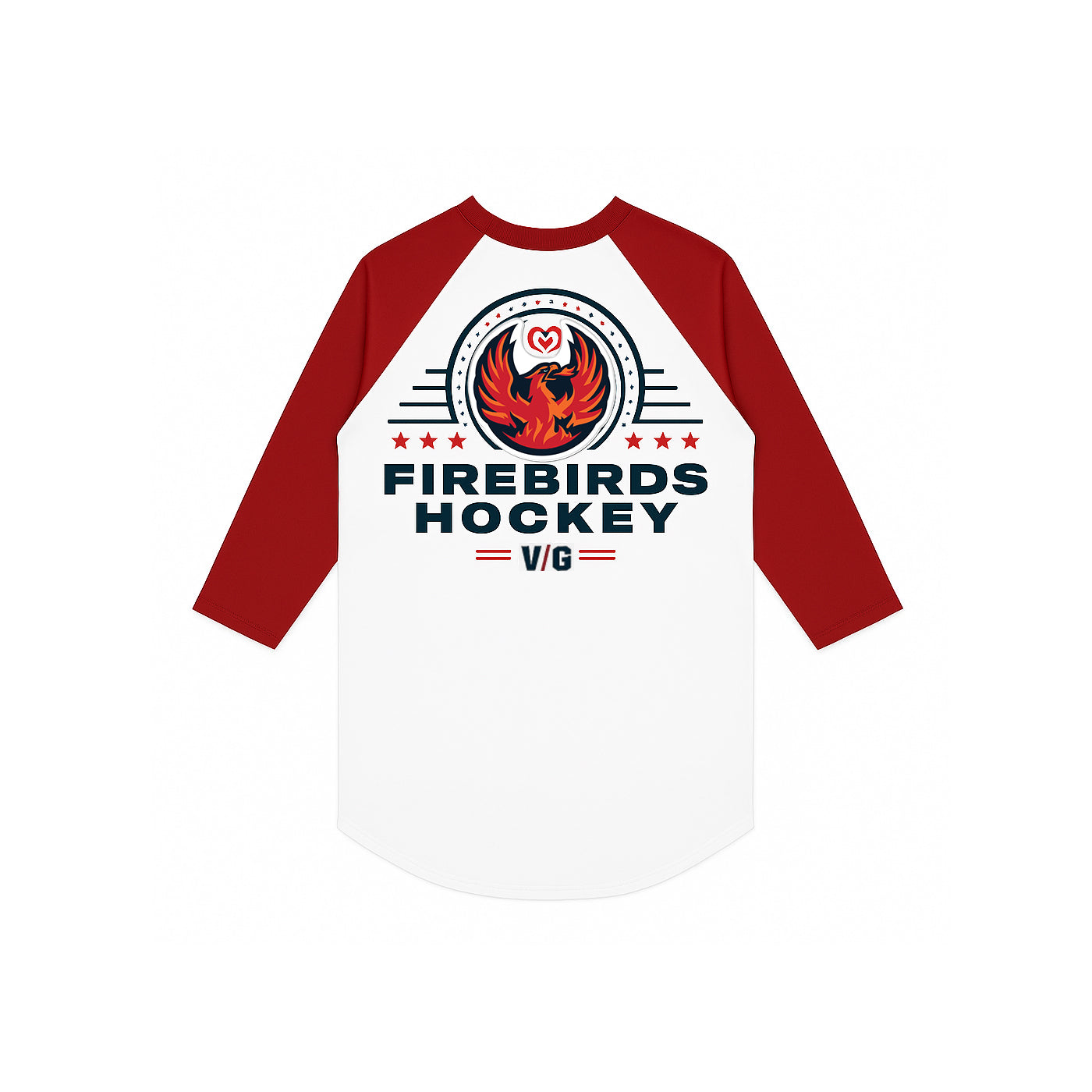 Coachella Valley Firebirds VGHC Firebirds Hockey Raglan Tee