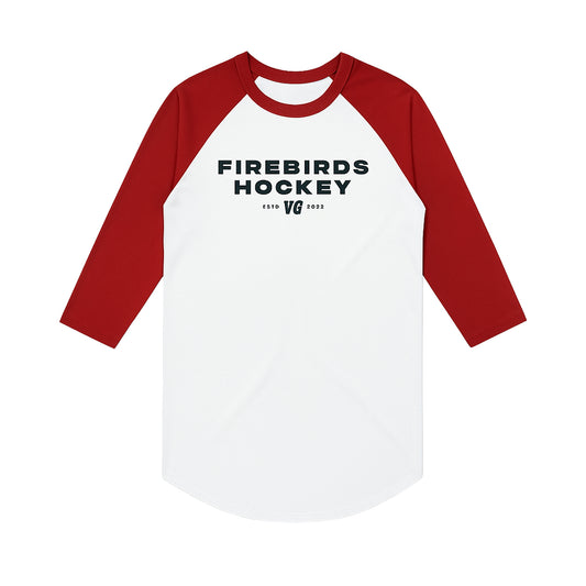 Coachella Valley Firebirds VGHC Firebirds Hockey Raglan Tee