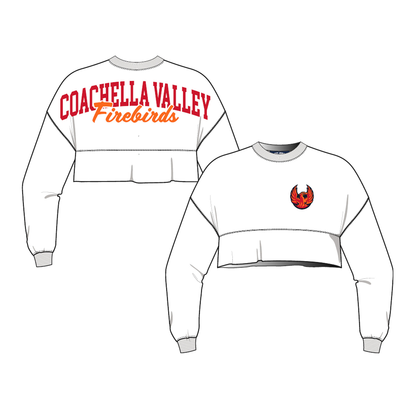 Coachella Valley Firebirds Coachella Crop Spirit Jersey