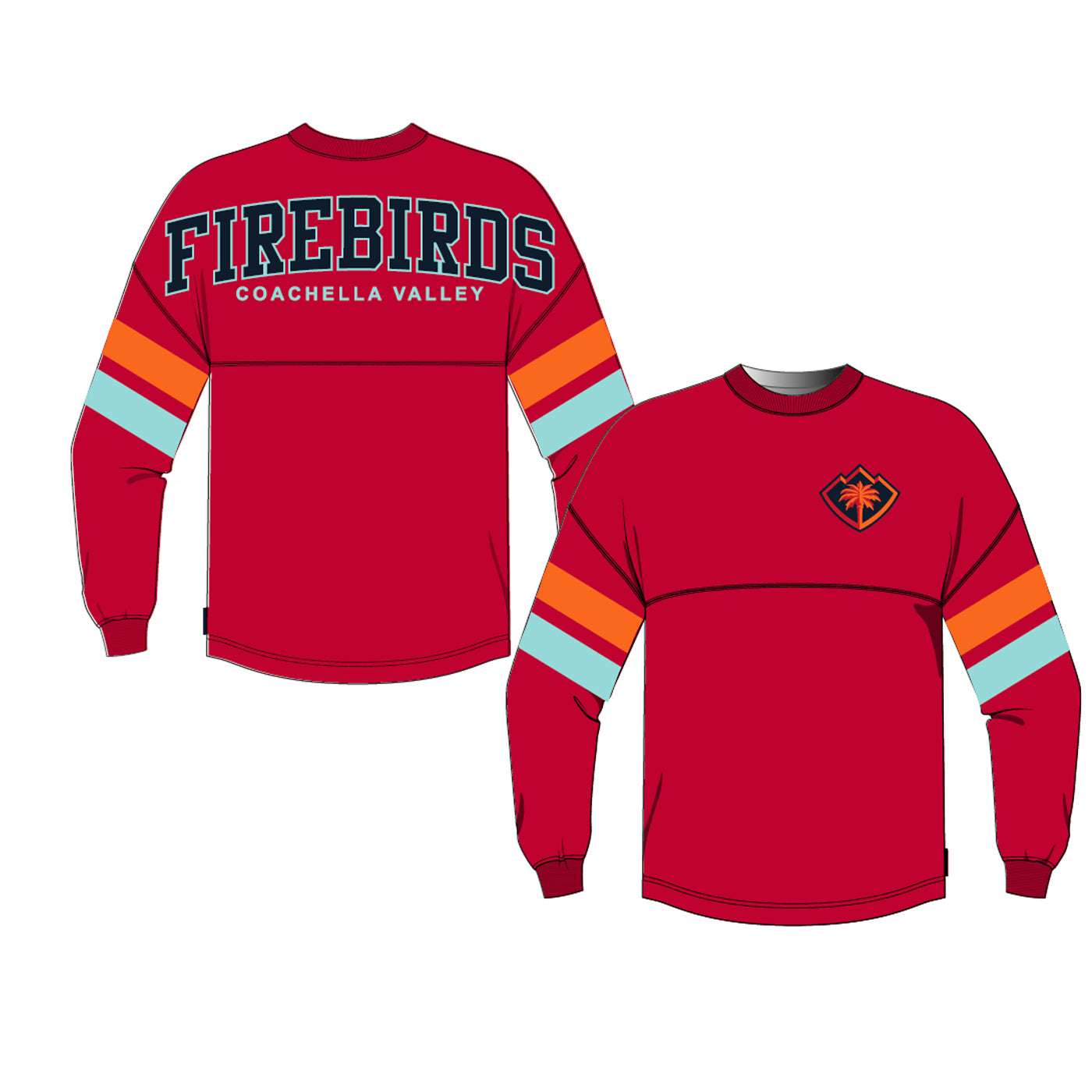 Coachella Valley Firebirds Red Alert Womens Top