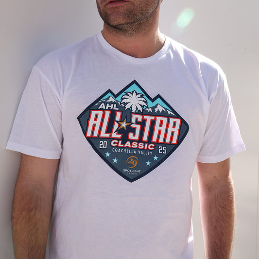 Coachella Valley Firebirds 2025 AHL All Star White Tee